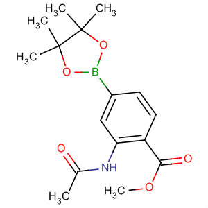 3-Acetamido-4-(methoxycarbonyl)phenylboronic acid, pinacol esterStructure,760989-61-5Structure 3-Acetamido-4-(methoxycarbonyl)phenylboronic acid, pinacol ester Structure,760989-61-5Structure