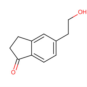 2,3-二氫-5-(2-羥基乙基)-1H-茚-1-酮結(jié)構(gòu)式_760995-95-7結(jié)構(gòu)式