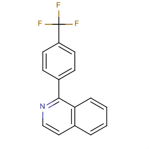 1-(4-Trifluoromethyl-phenyl)-isoquinolineStructure,76304-18-2Structure 1-(4-Trifluoromethyl-phenyl)-isoquinoline Structure,76304-18-2Structure