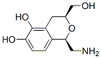 1H-2-benzopyran-5,6-diol, 1-(aminomethyl)-3,4-dihydro-3-(hydroxymethyl)-, (1r-cis)- (9ci)Structure,763051-46-3Structure 1H-2-benzopyran-5,6-diol, 1-(aminomethyl)-3,4-dihydro-3-(hydroxymethyl)-, (1r-cis)- (9ci) Structure,763051-46-3Structure