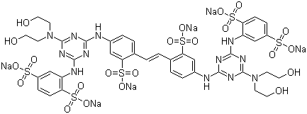 熒光增白劑 264結(jié)構(gòu)式_76482-78-5結(jié)構(gòu)式