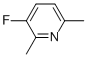 3-氟-2,6-二甲基吡啶結(jié)構(gòu)式_766-62-1結(jié)構(gòu)式