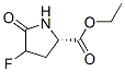 Proline, 4-fluoro-5-oxo-, ethyl ester (7ci,8ci)Structure,7682-55-5Structure Proline, 4-fluoro-5-oxo-, ethyl ester (7ci,8ci) Structure,7682-55-5Structure