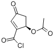 (r)-(9ci)-5-(乙?；趸?-3-氧代-1-環(huán)戊烯-1-羰酰氯結(jié)構(gòu)式_76865-78-6結(jié)構(gòu)式