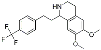 6,7-二甲氧基-1-[2-(4-三氟甲基-苯基)-乙基]-1,2,3,4-四氫異喹啉結(jié)構(gòu)式_769172-75-0結(jié)構(gòu)式