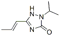 3H-1,2,4-triazol-3-one,1,2-dihydro-2-(1-methylethyl)-5-(1-propenyl)-,(e)-(9ci)Structure,76954-90-0Structure 3H-1,2,4-triazol-3-one,1,2-dihydro-2-(1-methylethyl)-5-(1-propenyl)-,(e)-(9ci) Structure,76954-90-0Structure