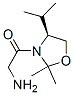 (s)-(9ci)-3-(氨基乙?；?-2,2-二甲基-4-(1-甲基乙基)-噁唑啉結(jié)構(gòu)式_770682-73-0結(jié)構(gòu)式