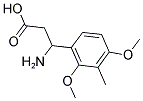 3-Amino-3-(2,4-methoxy-3-methyl-phenyl)-propionic acidStructure,773125-17-0Structure 3-Amino-3-(2,4-methoxy-3-methyl-phenyl)-propionic acid Structure,773125-17-0Structure