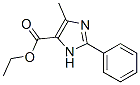 5-Methyl-2-phenyl-3h-imidazole-4-carboxylic acid ethyl esterStructure,77335-93-4Structure 5-Methyl-2-phenyl-3h-imidazole-4-carboxylic acid ethyl ester Structure,77335-93-4Structure