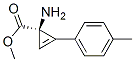 (r)-(9ci)-1-氨基-2-(4-甲基苯基)-2-環(huán)丙烯-1-羧酸甲酯結(jié)構(gòu)式_774144-33-1結(jié)構(gòu)式