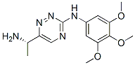 6-((1S)-1-氨基乙基)-N-(3,4,5-三甲氧基苯基)-1,2,4-三嗪-3-甲胺結(jié)構(gòu)式_774460-88-7結(jié)構(gòu)式