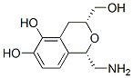 1H-2-benzopyran-5,6-diol, 1-(aminomethyl)-3,4-dihydro-3-(hydroxymethyl)-, cis- (9ci)Structure,775264-81-8Structure 1H-2-benzopyran-5,6-diol, 1-(aminomethyl)-3,4-dihydro-3-(hydroxymethyl)-, cis- (9ci) Structure,775264-81-8Structure