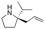 (9CI)-2-(1-甲基乙基)-2-(2-丙烯基)-, (R)-吡咯烷結構式_776263-63-9結構式