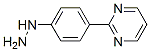 Pyrimidine, 2-(4-hydrazinophenyl)- (9ci)Structure,77737-85-0Structure Pyrimidine, 2-(4-hydrazinophenyl)- (9ci) Structure,77737-85-0Structure