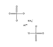 Aluminum ammonium sulfateStructure,7784-25-0Structure Aluminum ammonium sulfate Structure,7784-25-0Structure