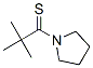 Pyrrolidine, 1-(2,2-dimethyl-1-thioxopropyl)- (9ci)Structure,77902-87-5Structure Pyrrolidine, 1-(2,2-dimethyl-1-thioxopropyl)- (9ci) Structure,77902-87-5Structure