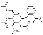 (2-甲氧基羰基)苯基-2-,3,4,6-四-o-乙?；?beta-d-吡喃葡萄糖結(jié)構(gòu)式_7791-66-4結(jié)構(gòu)式
