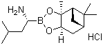 (R)-1-氨基-3-甲基丁基硼酸蒎烷二醇酯鹽酸鹽結(jié)構(gòu)式_779357-85-6結(jié)構(gòu)式