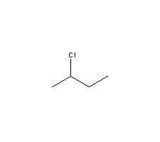 氯代仲丁烷結(jié)構(gòu)式_78-86-4結(jié)構(gòu)式