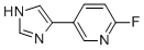 2-Fluoro-5-(1h-imidazol-4-yl)-pyridineStructure,780749-63-5Structure 2-Fluoro-5-(1h-imidazol-4-yl)-pyridine Structure,780749-63-5Structure