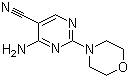 4-氨基-2-嗎啉-5-嘧啶甲腈結(jié)構(gòu)式_78318-43-1結(jié)構(gòu)式