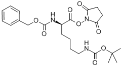 Z-d-lys(boc)-osu結構式_78603-23-3結構式