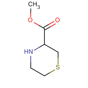 3-Thiomorpholinecarboxylic acid methyl esterStructure,78865-47-1Structure 3-Thiomorpholinecarboxylic acid methyl ester Structure,78865-47-1Structure