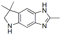 (9CI)-1,5,6,7-四氫-2,7,7-三甲基-吡咯并[2,3-f]苯并咪唑結(jié)構(gòu)式_791745-06-7結(jié)構(gòu)式