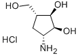 (1R,2S,3R,4R)-2,3-Dihydroxy-4-(hydroxymethyl)-1-aminocyclopentane hydrochlorideStructure,79200-57-0Structure (1R,2S,3R,4R)-2,3-Dihydroxy-4-(hydroxymethyl)-1-aminocyclopentane hydrochloride Structure,79200-57-0Structure