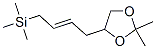 (9CI)-[(2E)-4-(2,2-二甲基-1,3-二氧雜烷-4-基)-2-丁烯]三甲基-硅烷結構式_792966-27-9結構式