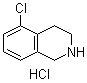 Isoquinoline, 5-chloro-1,2,3,4-tetrahydro-, hydrochlorideStructure,799274-05-8Structure Isoquinoline, 5-chloro-1,2,3,4-tetrahydro-, hydrochloride Structure,799274-05-8Structure