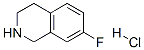 7-氟-1,2,3,4-四氫異喹啉鹽酸鹽結(jié)構(gòu)式_799274-06-9結(jié)構(gòu)式