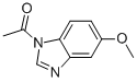 1H-benzimidazole, 1-acetyl-5-methoxy-Structure,79938-46-8Structure 1H-benzimidazole, 1-acetyl-5-methoxy- Structure,79938-46-8Structure