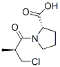 1-((S)-3-chloro 2-methylpropionyl)-l-prolineStructure,80141-53-3Structure 1-((S)-3-chloro 2-methylpropionyl)-l-proline Structure,80141-53-3Structure