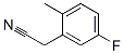 5-氟-2-甲基芐氰化物結(jié)構(gòu)式_80141-97-5結(jié)構(gòu)式