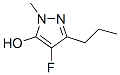1H-pyrazol-5-ol, 4-fluoro-1-methyl-3-propyl-Structure,80171-21-7Structure 1H-pyrazol-5-ol, 4-fluoro-1-methyl-3-propyl- Structure,80171-21-7Structure