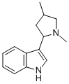Indole, 3-(1,4-dimethyl-2-pyrrolidinyl)-(8ci)Structure,802578-98-9Structure Indole, 3-(1,4-dimethyl-2-pyrrolidinyl)-(8ci) Structure,802578-98-9Structure