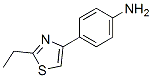 Thiazole, 4-(p-aminophenyl)-2-ethyl- (8ci)Structure,802861-22-9Structure Thiazole, 4-(p-aminophenyl)-2-ethyl- (8ci) Structure,802861-22-9Structure
