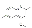 Quinoline, 4-methoxy-2,6,8-trimethyl- (9ci)Structure,802906-26-9Structure Quinoline, 4-methoxy-2,6,8-trimethyl- (9ci) Structure,802906-26-9Structure