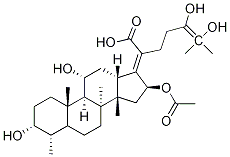 24,25-Dihydroxy fusidic acidStructure,80445-74-5Structure 24,25-Dihydroxy fusidic acid Structure,80445-74-5Structure