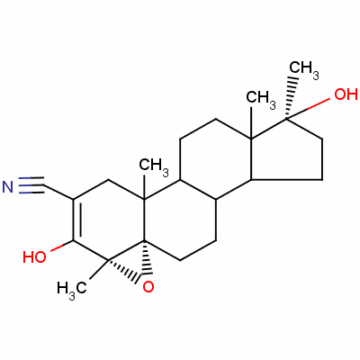 腈波斯坦結構式_80471-63-2結構式