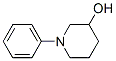 1-苯基哌啶-3-醇結構式_80710-25-4結構式
