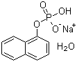 1-Naphthyl phosphate monosodium salt monohydrate Structure,81012-89-7Structure