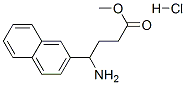 4-Amino-4-naphthalen-2-yl-butyric acid methyl ester hydrochlorideStructure,811842-04-3Structure 4-Amino-4-naphthalen-2-yl-butyric acid methyl ester hydrochloride Structure,811842-04-3Structure