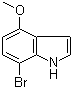 7-Bromo-4-methoxyindoleStructure,81224-16-0Structure 7-Bromo-4-methoxyindole Structure,81224-16-0Structure