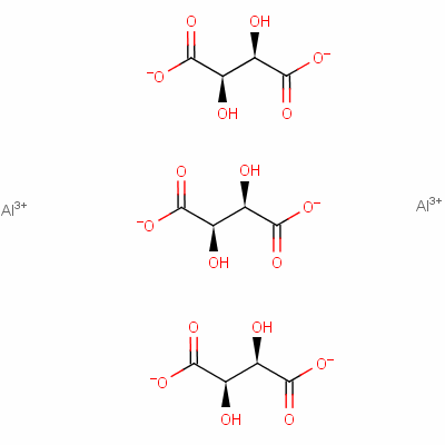 Aluminum tartrateStructure,815-78-1Structure Aluminum tartrate Structure,815-78-1Structure