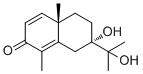 (4AS,7S)-5,6,7,8-四氫-7-羥基-7-(1-羥基-1-甲基乙基)-1,4A-二甲基-2(4AH)-萘酮結(jié)構(gòu)式_816456-90-3結(jié)構(gòu)式
