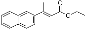 (E)-3-(萘-2-基)-2-丁酸乙酯結構式_81826-91-7結構式