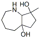 (9ci)-八氫-8-甲基-環(huán)戊并[b]氮雜卓-5a,8(1h)-二醇結(jié)構(gòu)式_81978-81-6結(jié)構(gòu)式