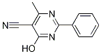 1,6-Dihydro-4-methyl-6-oxo-2-phenyl- 5-pyrimidinecarbonitrileStructure,82114-04-3Structure 1,6-Dihydro-4-methyl-6-oxo-2-phenyl- 5-pyrimidinecarbonitrile Structure,82114-04-3Structure